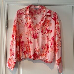 Flower Top/blouse pinks